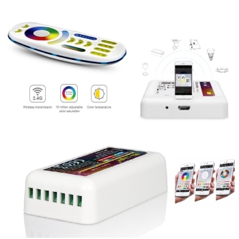 4 Zone LED Touch Remote Control RGB+CCT 4 Zone SET